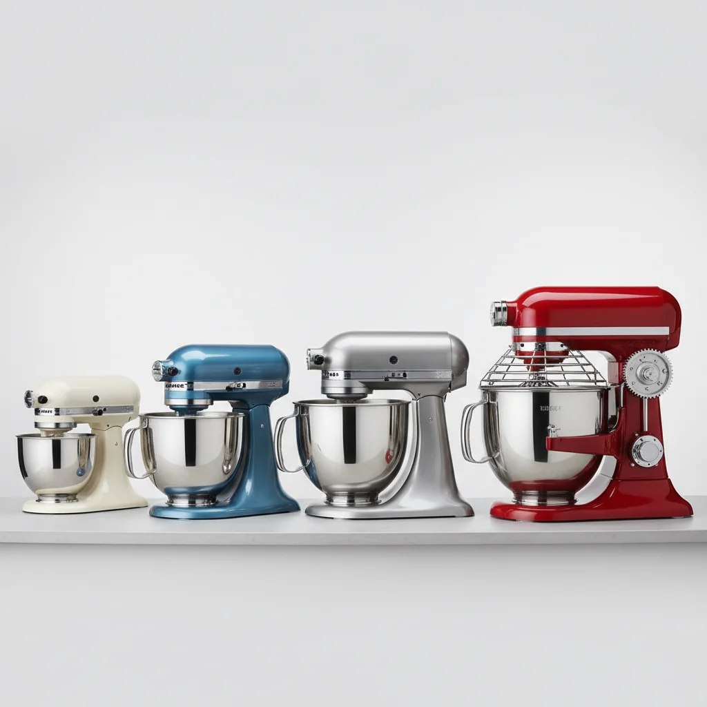 stand mixer size